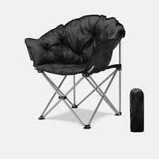 Camping Chairs Foldable & Portable – Sky Blue, Jungle Green & Black, Heavy-Duty Outdoor Folding Chair Supports Up to 150kg, Lightweight Travel Chair for Camping, Beach & Picnic