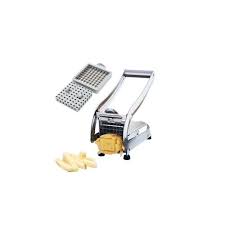 Energy Efficient Fryer Combo – ElectroMate 6L Stainless Steel Electric Deep Fryer Set with 4-Way Power Extension, Spatula, Standing Chips Cutter & Scooper, Fast Heating Oil Fryer for Home & Small Busi