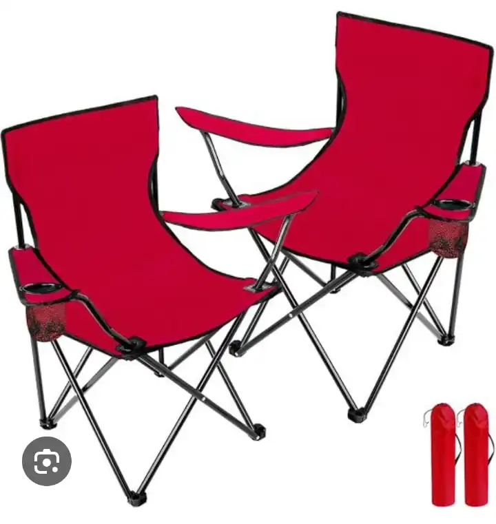 Fashionable Strong Foldable & Portable Camping Chairs – Durable Outdoor Seating for Camping, Travel, Beach, Picnic & Outdoor Events