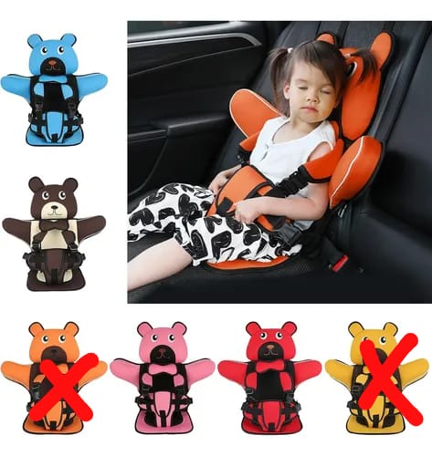 Portable Children's Safety Car Seat Cushion/Safe Car Travel Portable Baby Seat Cushion Safety Set