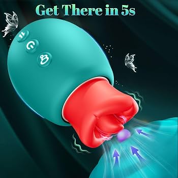 Ultimate pleasure vibrator with clit sucker and tongue view 3