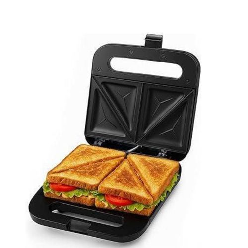 EM Sandwich Maker 2-Slice Non-Stick 750W Toaster for Bread – Perfect for Quick and Easy Snacks ElectroMate
