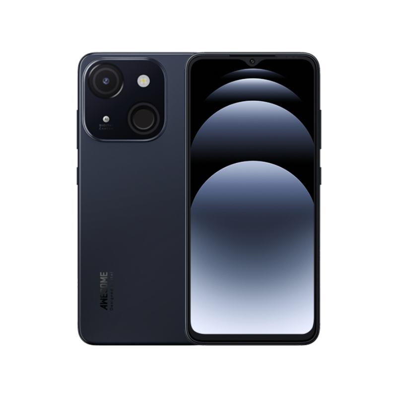 NEW itel A06 6.56'' Water-drop HD Display 32GB ROM+4GB(2+2)GB RAM 4000mAh Battery Type-C Android™ 14（Go edition) Android 14 Smart Phone-BLACK
