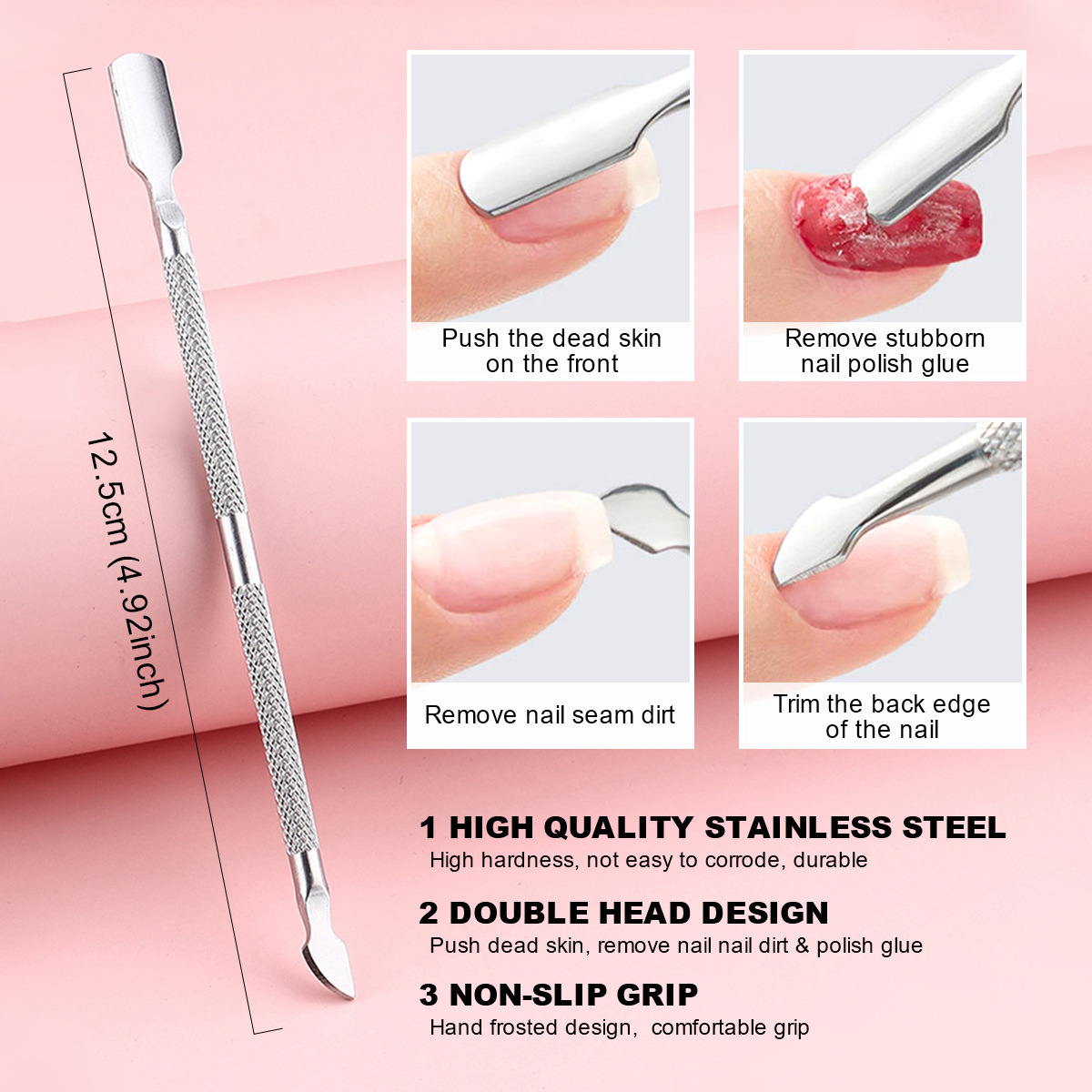 15ml Fast-Acting Gel Nail Polish Remover – Soak-Off & Sticky Layer Cleaner for Nails / Kiondoa rangi ya kucha cha gel view 7