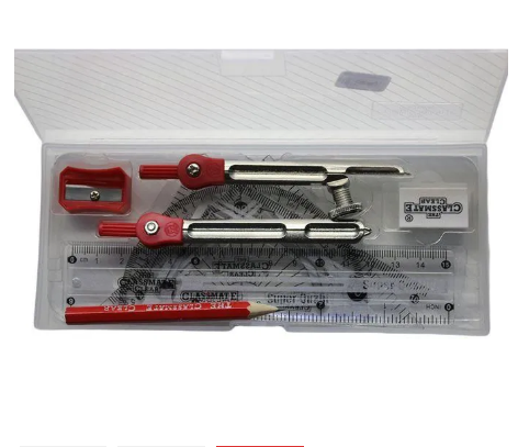 Helix Oxford School Mathematical Set/Geometrical Set And The classmate clear math set international standard.
Helix Oxford School Mathematical Set/Geometrical Set And The classmate clear math set