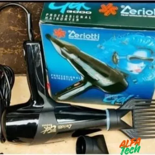 Ceriotti GEK3000 Professional Hair Dryer – Power, Performance & Precision Salon-Grade Blow Dryer for Fast Drying, Smooth Styling & Frizz-Free Results at Home or Professional Studio Use