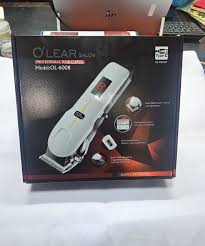 O'lear Professional Cordless Rechargeable Hair Clipper/Shaving Machine, Barber Grade Hair Trimmer with Precision Blades, Powerful Motor, Long Battery Life and Ergonomic Design for Home and Salon Use