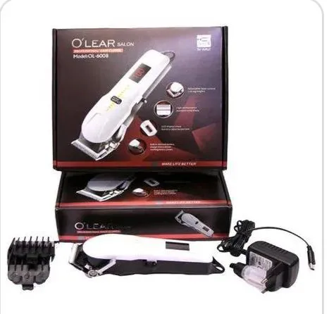 O'LEAR SALON High Quality KINYOZI Professional Cordless Rechargeable Hair Trimmer Machine, Barber Grade Precision Clipper for Hair Cutting, Beard Trimming and Grooming for Home and Salon Use