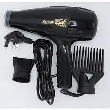 Ceriotti Super GEK3800 Professional Salon Hair Dryer – High Power Fast Drying Blow Dryer with Premium Accessories for Smooth Styling, Lightweight Design & All Hair Types