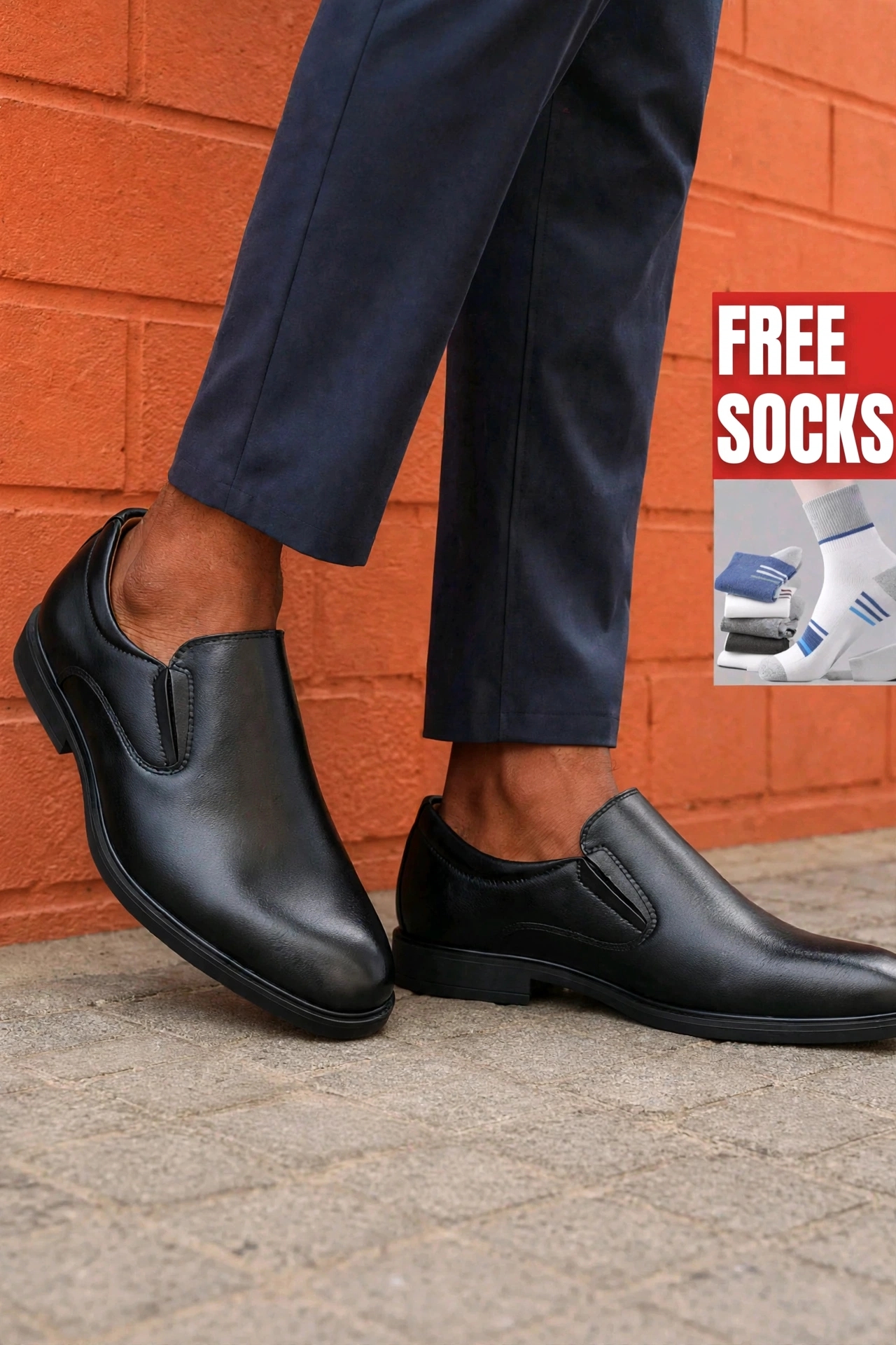OFFER! Men's Shoes Genuine Leather Formal Slip-On Dress Shoes for Men, Official Office Business Shoes, Wedding Dress Shoes, Fashion Shoes, Comfortable Dad Shoes, Classic Work Mens Shoe, Durable