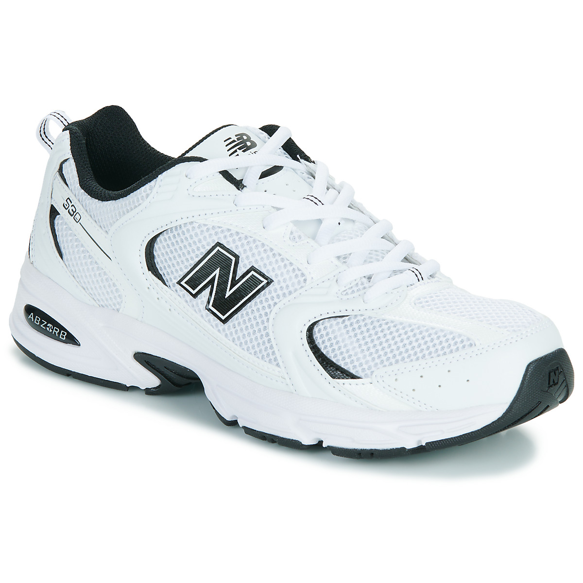 🔥(ON OFFER) 🔥 New (NB) Balance 530 Premium White Chunky Sneakers – Lightweight Breathable Casual Running & Streetwear Shoes for Men & Women