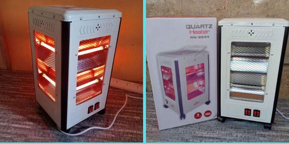 BEST SALE‼️‼️Rashnik 1600W Four Sided Quartz Halogen Room Heater😶‍🌫️quart tube heating ensures you heat the room for a longer time to help you keep toasty and warm no matter how cold it is. It comes