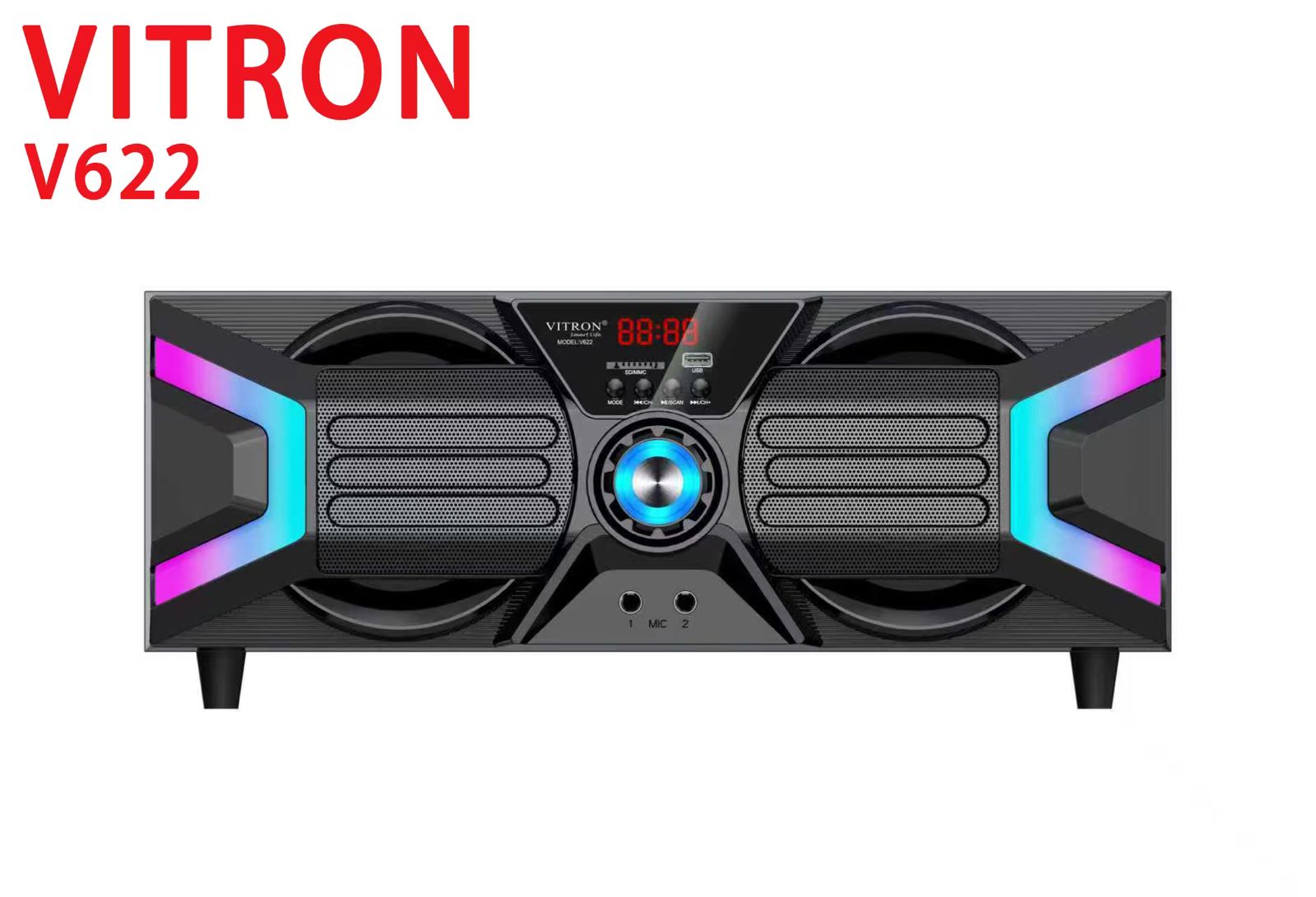 🎶Vitron 622//621 LED Digital TV – Slim Flat Screen Television with USB, HDMI & Clear HD Display🎶✔️Designed for everyday viewing, this television delivers sharp visuals and smooth performance for mov