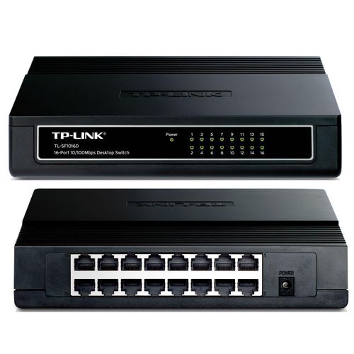 TP Link TL-SF1016D 16-Port 10/100Mbps Desktop Switch
