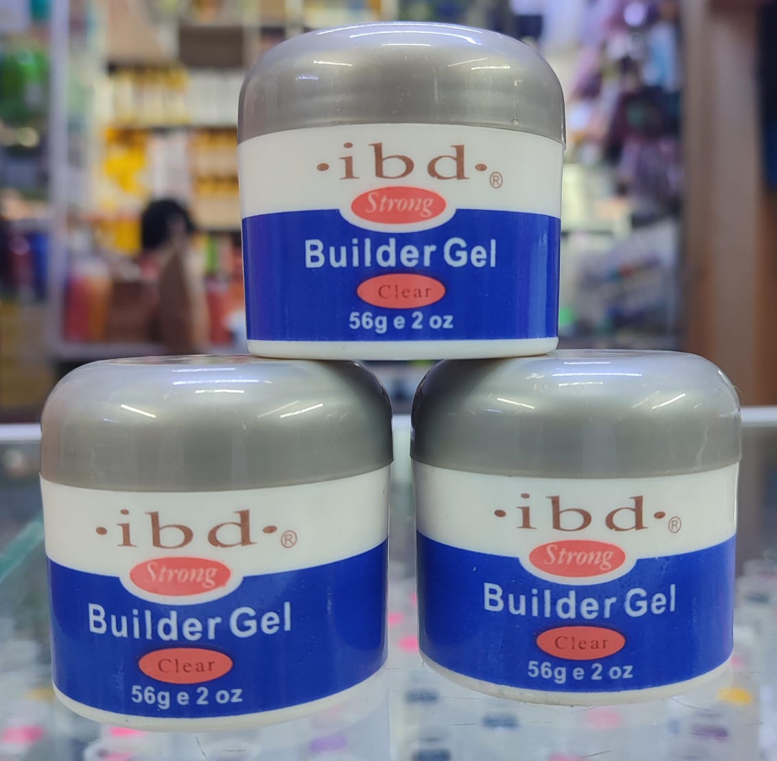 Ibd - Clear - 56g - Builder Gel For Nails LED And UV Pedicure Manicure accessories