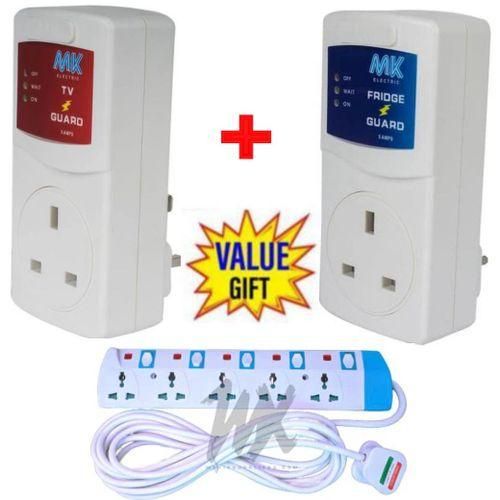 JUST FOR YOU✔️✔️MK QUALITY TV GUARD FOR DIGITAL SMART TV +FRIDGE GUARD FOR CURVED & FLAT FRAMELESS TV+FREE 5 WAY EXTENSION💦is an under-voltage protection device rated at 5 Amps. The TV Guard will dis