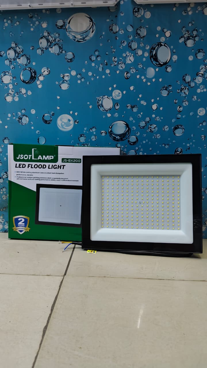 🎆//100//200//300 Watts Outdoor Security LED AC Electrical Floodlight (Stima)✔️Saving up to 80% electricity. Low power consumption performance can help you save much electricity bill.

Made up of prem