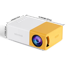 Powerful Mini Projector Portable Home Theater Powerful Native Support HDMI USB Connection Small Size for Outdoor Movie Night for Outdoor Camping &Drive-in Home Theater