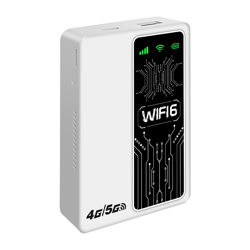 4G LTE Portable Wireless Router 2-in-1 With Power Bank Compact & Portable Perfect For Travel Outdoor Emergency Network Use