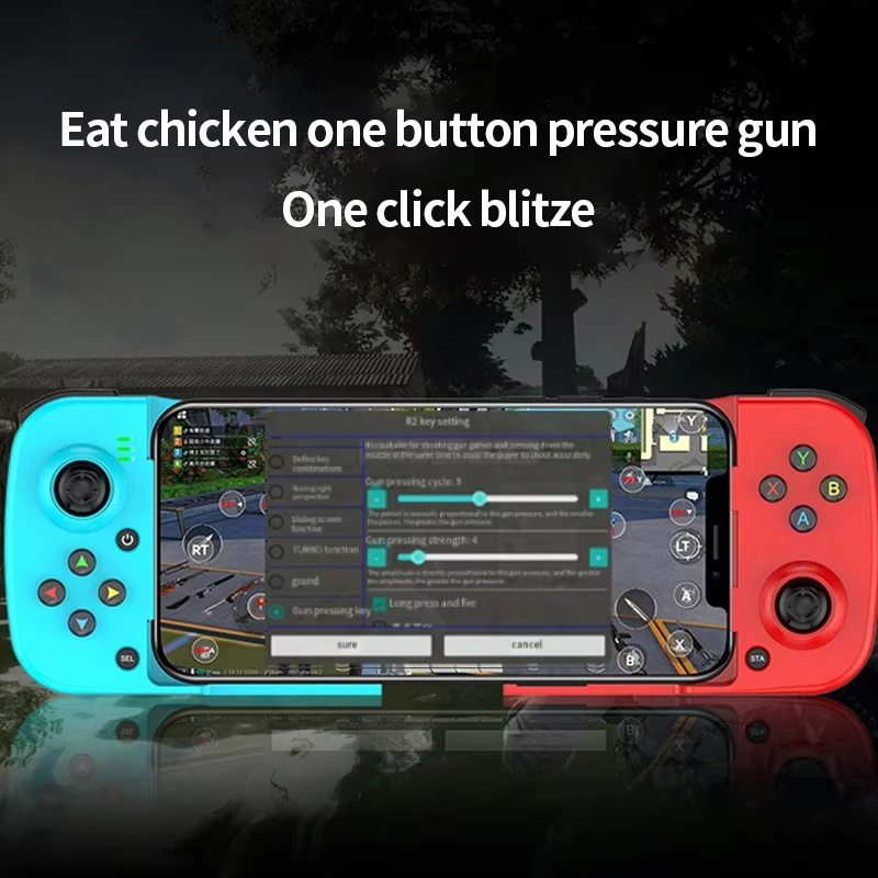 D3 Gamepad Mobile Phone Controller With Expandable Game Controller Support For Android/iOS/Hongmeng Mobile Game Controllers