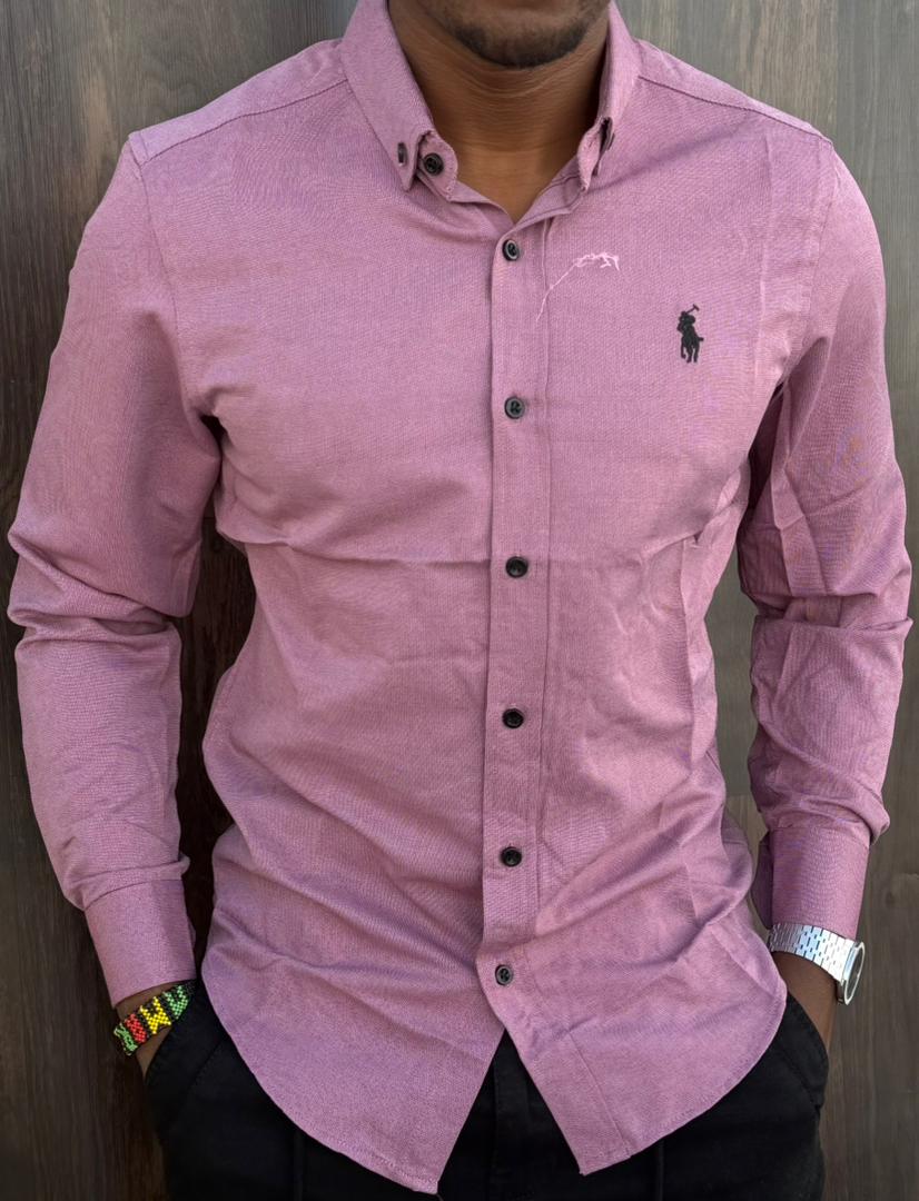 High Quality Men's Casual Long Sleeved Cotton Shirts; New Arrivals Button Down Men's Clothing T-Shirts / Solid Color Shirts