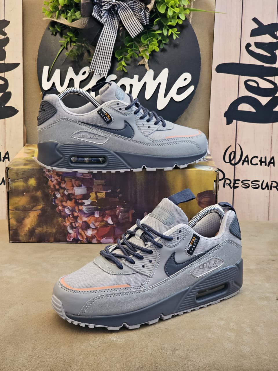 OFFER!! ORIGINAL AIR MAX 90 Unisex Sneakers ;Authentic & Best Quality Men's Shoes/Women's Shoes Airmax Sneakers