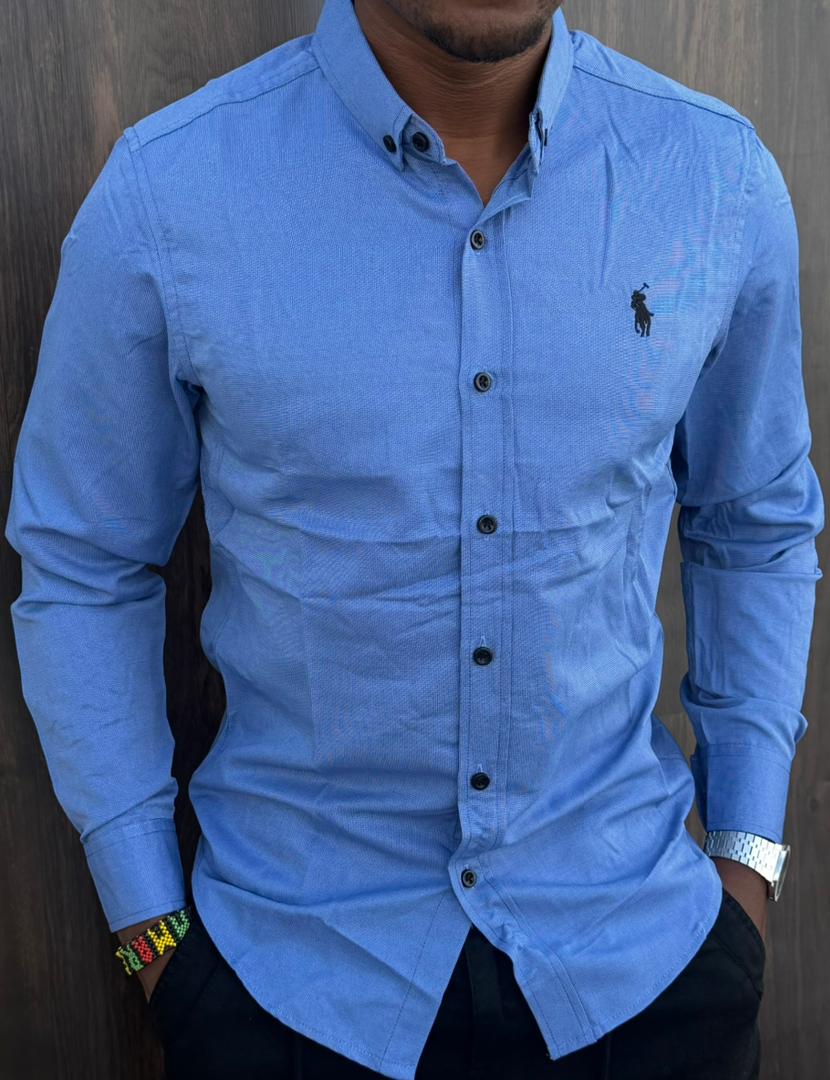 High Quality Men's Casual Long Sleeved Cotton Shirts; New Arrivals Button Down Men's Clothing T-Shirts / Solid Color Shirts