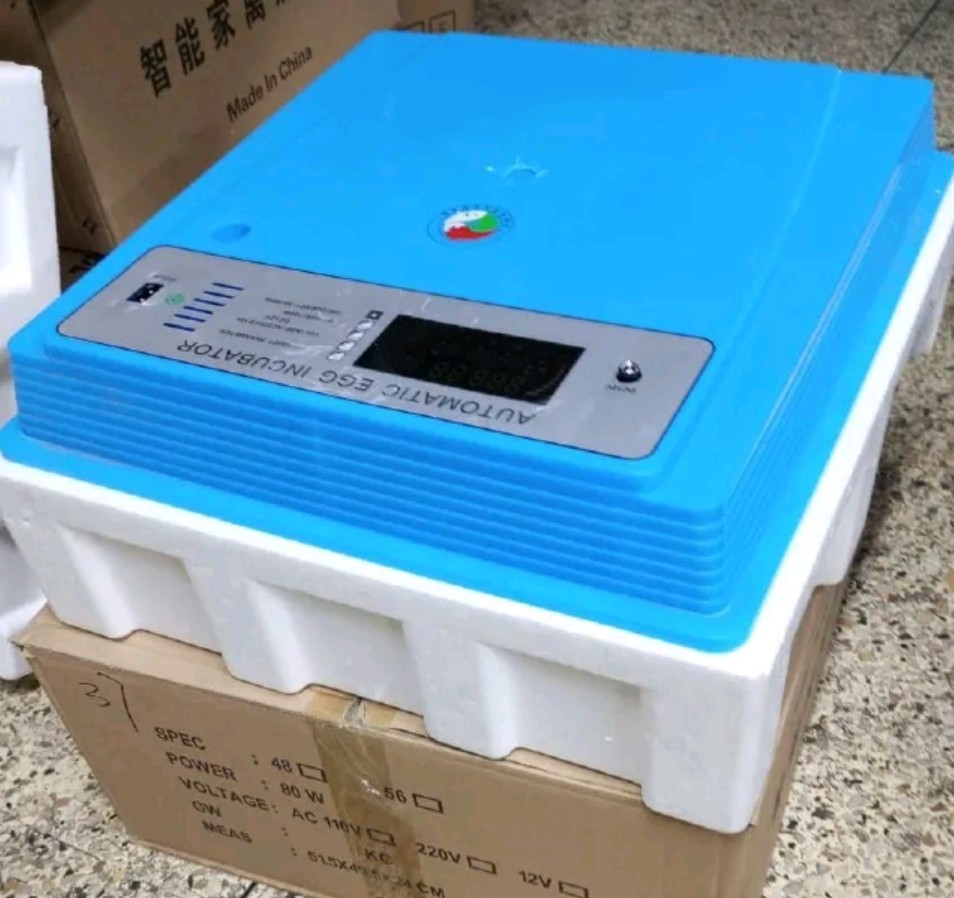 56-Eggs Automatic Egg Incubator Temperature Control Hatcher For Hatching Chicken Duck Bird Quail Poultry