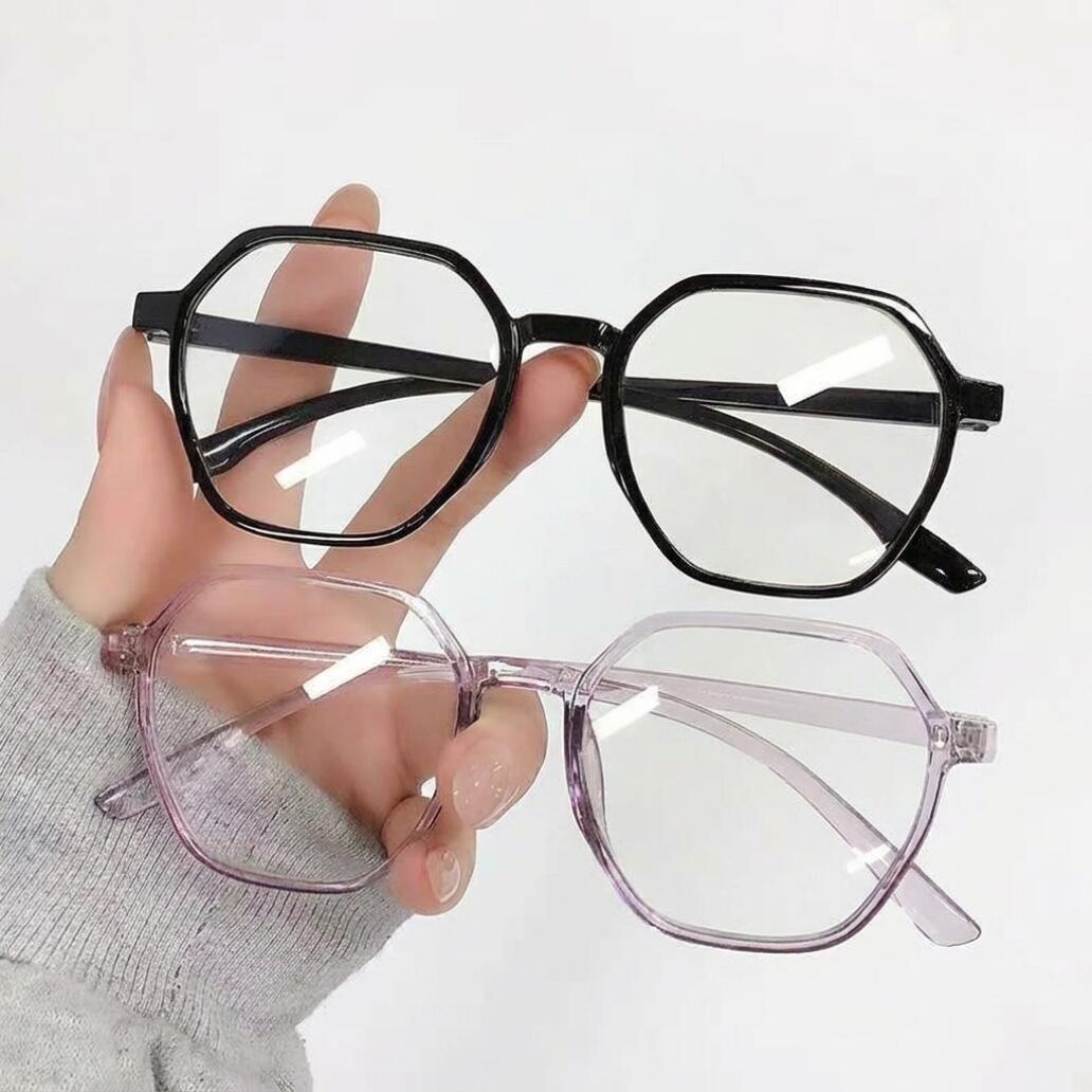 ZHJH Anti Blue Light Glasses Retro Computer Glasses Gaming Anti Blue Light Glasses Fashion Glasses
