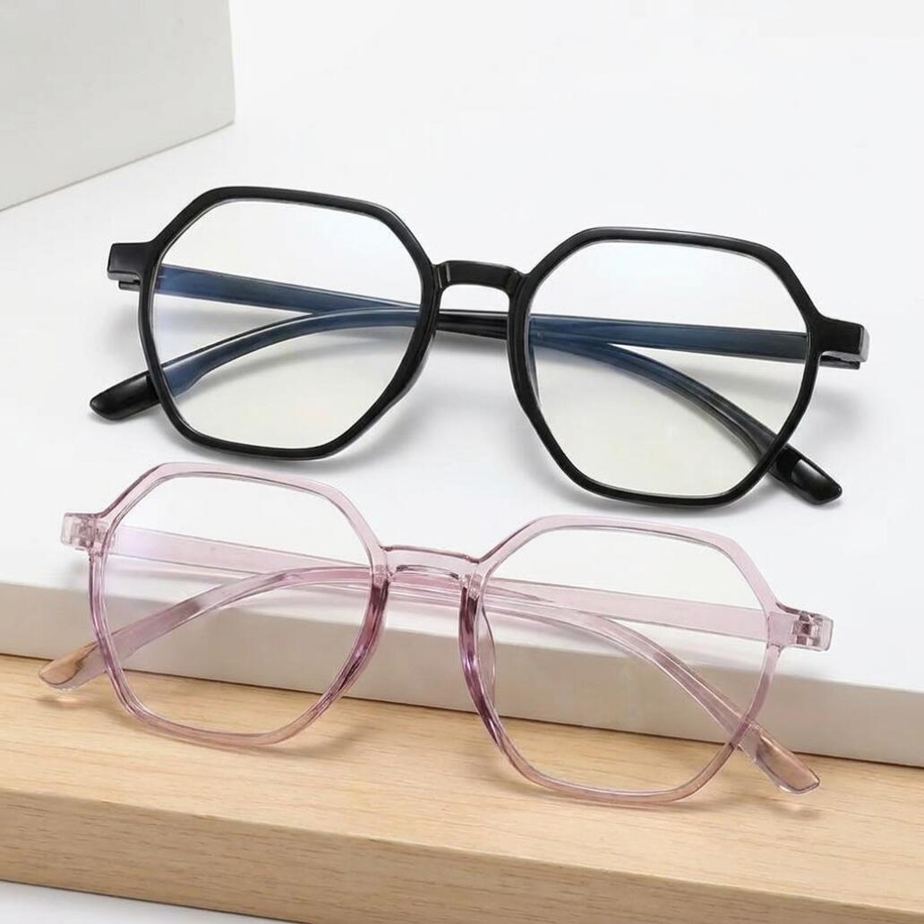 ZHJH Anti Blue Light Glasses Retro Computer Glasses Gaming Anti Blue Light Glasses Fashion Glasses