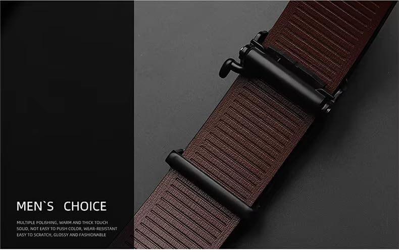 ZHJH Men's Belt Alloy Automatic Buckle PU Leather Lining Wide Belt Black Gold Color High Quality Men's Belt Suitable For Casual And Business Jeans Luxury Brand Men's Belt