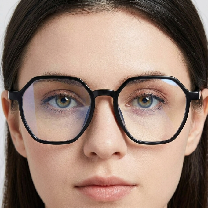 ZHJH Anti Blue Light Glasses Retro Computer Glasses Gaming Anti Blue Light Glasses Fashion Glasses