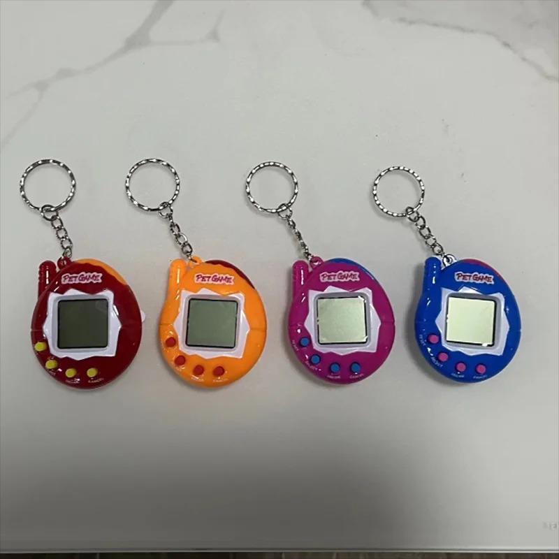 1PC Transparent Electronic Pets Toys Tamagotchi Nostalgic 168 Pets In One Virtual Cyber Digital Nostalgic Funny Toys Pixel Funny Play