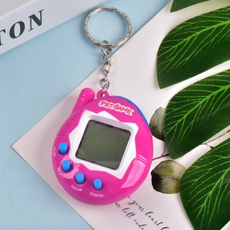 1PC Transparent Electronic Pets Toys Tamagotchi Nostalgic 168 Pets In One Virtual Cyber Digital Nostalgic Funny Toys Pixel Funny Play