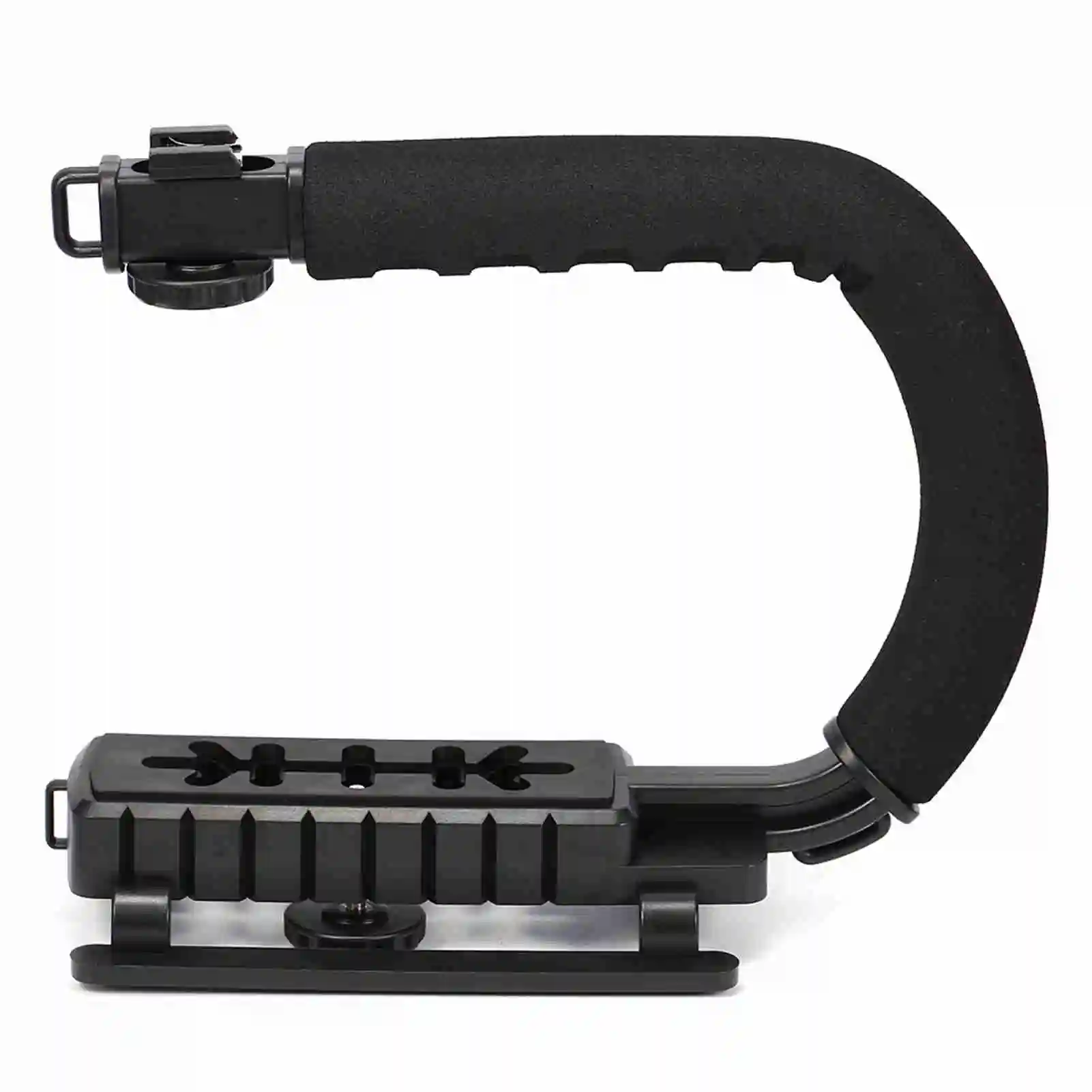 Outdoor Camera Stabilizer Hand Grip for Stable Footage Ideal for Travel Vloggers Low Angle Shots Selfie Video Recording Dslr
