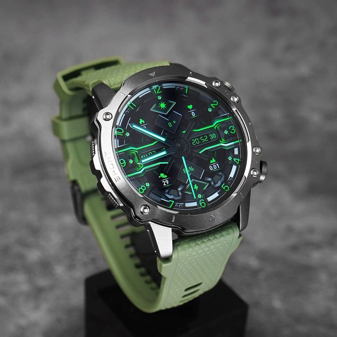 Original MA15 Smart Watch Outdoor Sports Bluetooth Call Heart Rate Voice Assistant Private Mold