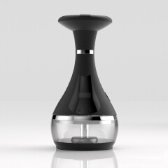 Electronic Hookah Pen, Single-Tube ABS Rechargeable Smart LED E-Hookah Vaporizer