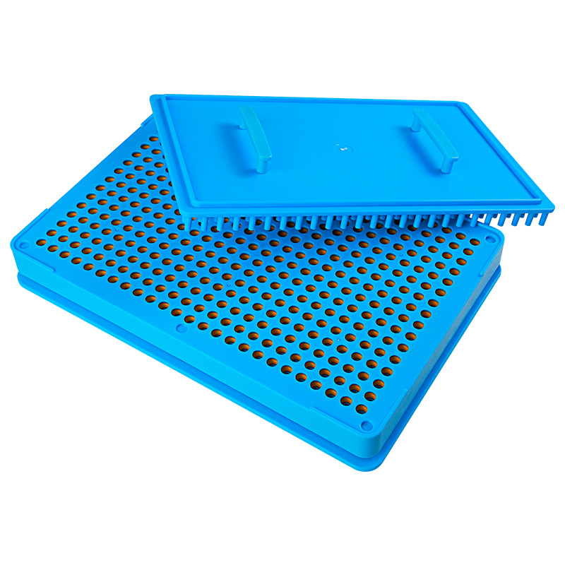 00 0 1 No. 400-hole blue capsule filling plate, capsule filler, powder filling tool for capsule shells