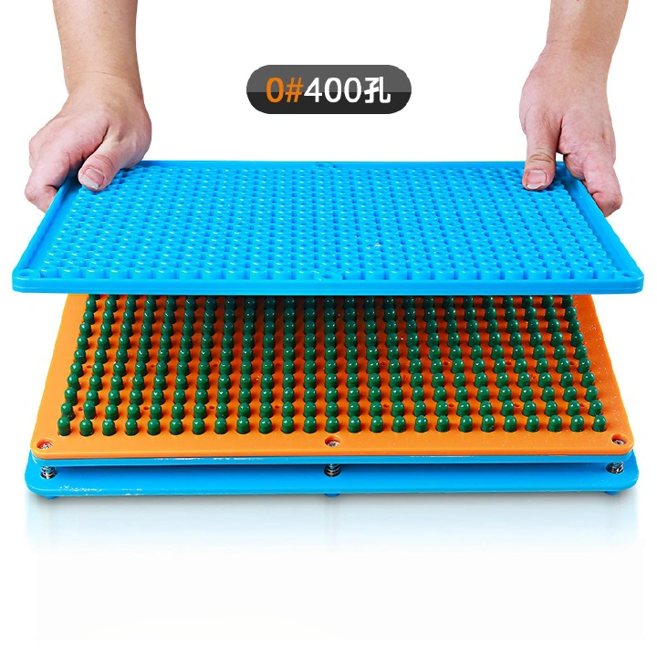 00 0 1 No. 400-hole blue capsule filling plate, capsule filler, powder filling tool for capsule shells