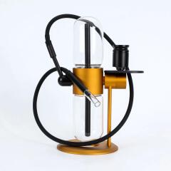 Diamond Gravity Water Hook Set, 360 Degree Rotating Glass Bowl, Water Pipe Complete Set