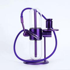 Diamond Gravity Water Hook Set, 360 Degree Rotating Glass Bowl, Water Pipe Complete Set
