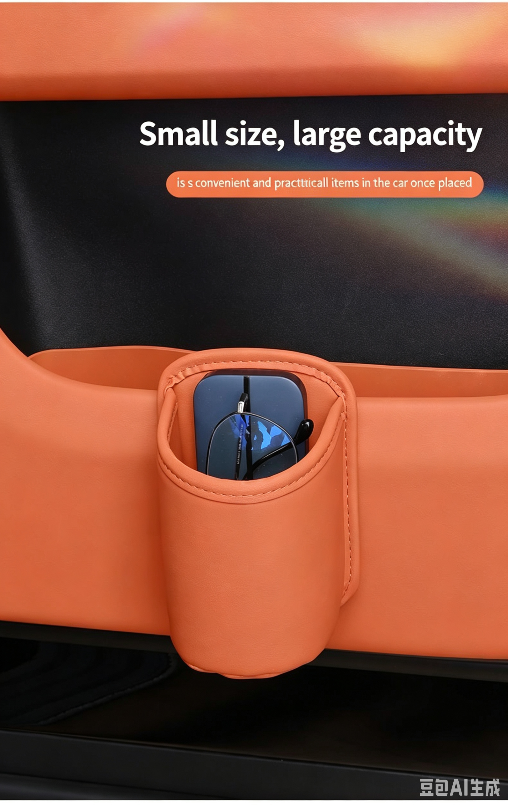 Car Door Side Storage Box, Car Seat Back Multifunctional Organizer, Side Cup Holder for Milk Tea, Coffee and Sundries Storage  2 x Car Cup Holders