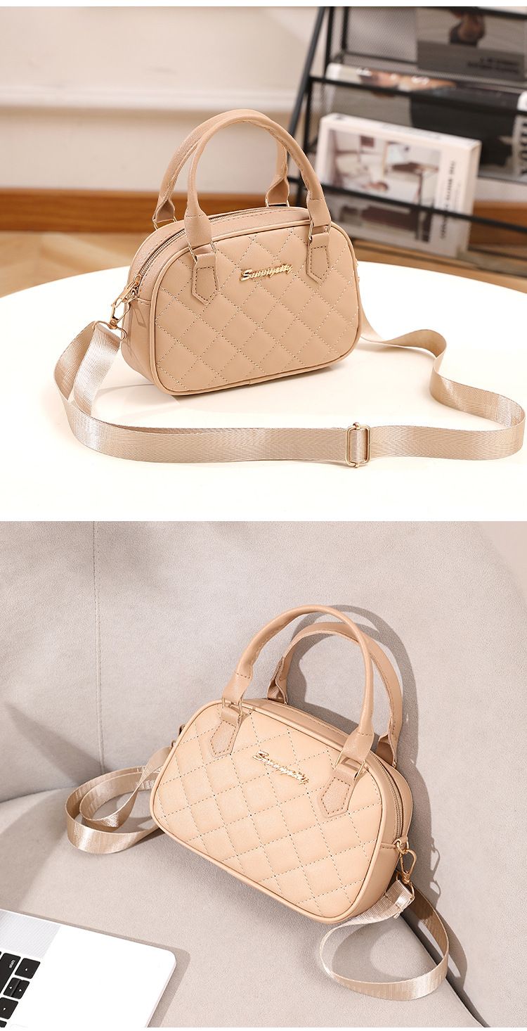 2025 Spring Fashion Women Shell Bag Simple Handbag Casual Shoulder Crossbody Bag