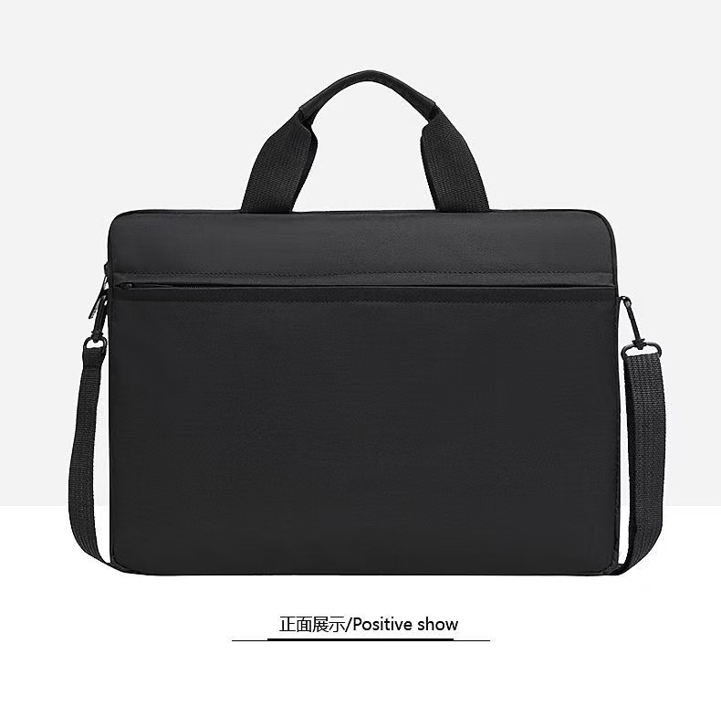 Simple Ultra Light Business Handheld Laptop Bag Large Capacity 14-15 Inch Notebook Liner Bag Durable Briefcase For Men Women Office Daily Use