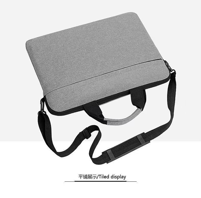 Simple Ultra Light Business Handheld Laptop Bag Large Capacity 14-15 Inch Notebook Liner Bag Durable Briefcase For Men Women Office Daily Use