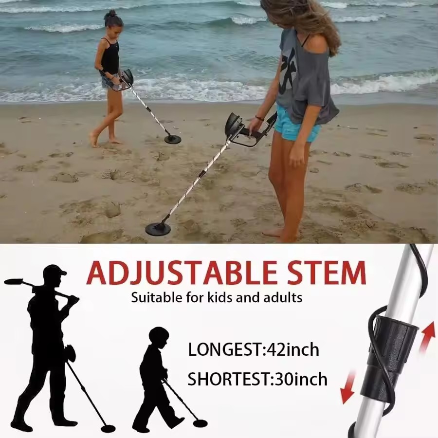 MD4030 High Accuracy Professional Under Golden Ground Metal Archaeological Treasure Hunting Device Waterproof Outdoor Hunting
