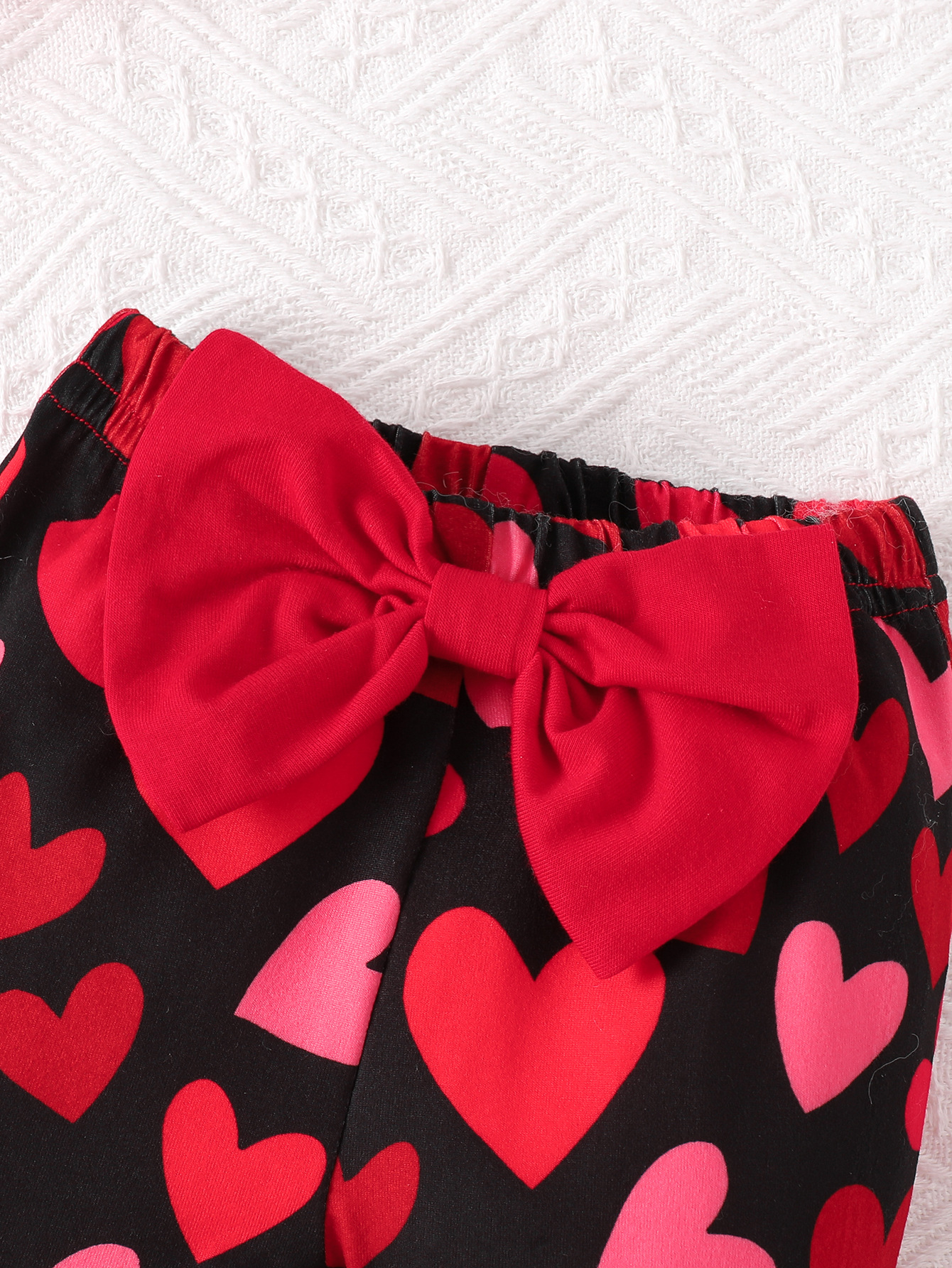 Sarah Valentines Baby Girls Clothes Newborn Infant Baby Girls Outfits Long Sleeve Ruffle Romper Flared Pants Headband Sets 1-24 Months