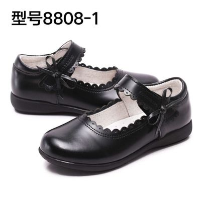 High quality New Style School Dress Shoes Leather Shoes Girls Princess Party Dance Shoes Baby Toddler Kids Shoes