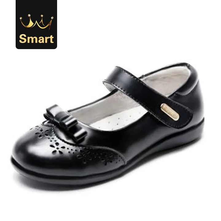 High quality New Style School Dress Shoes Leather Shoes Girls Princess Party Dance Shoes Baby Toddler Kids Shoes
