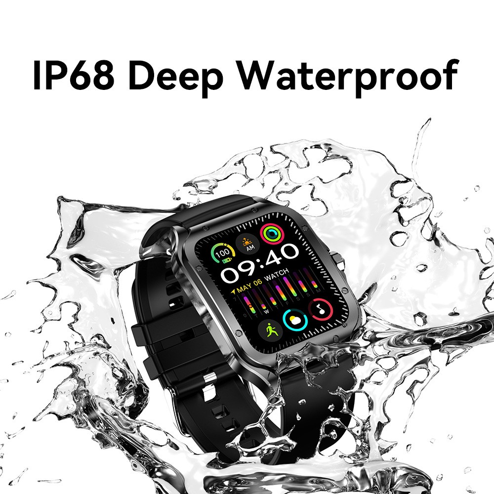 1.78-inch Curved AMOLED Smartwatch with Bluetooth Calling, WhatsApp & Telegram Replies - Black/Rose Gold/Silver